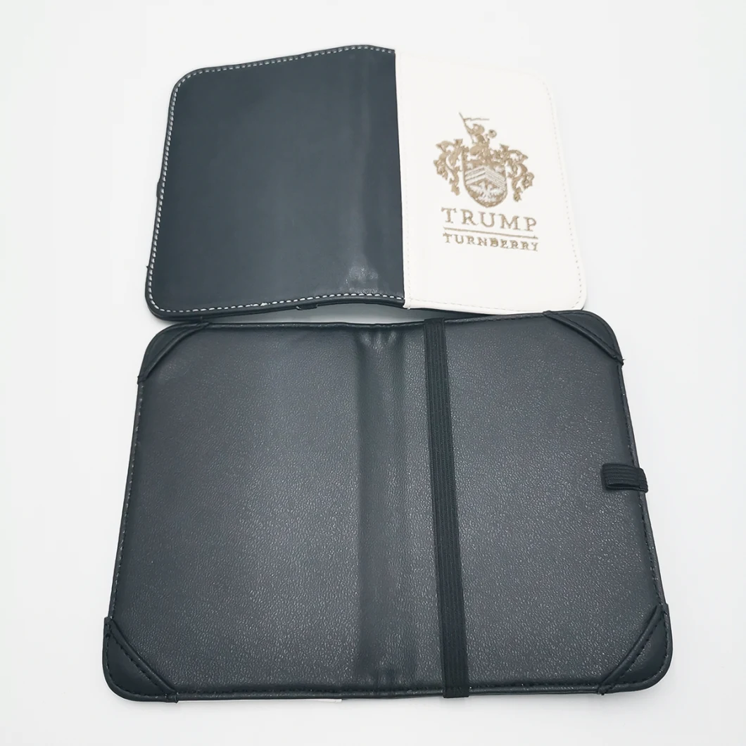 Bespoke Leather Golf Scorecard Holder Score Card with Pen Holder