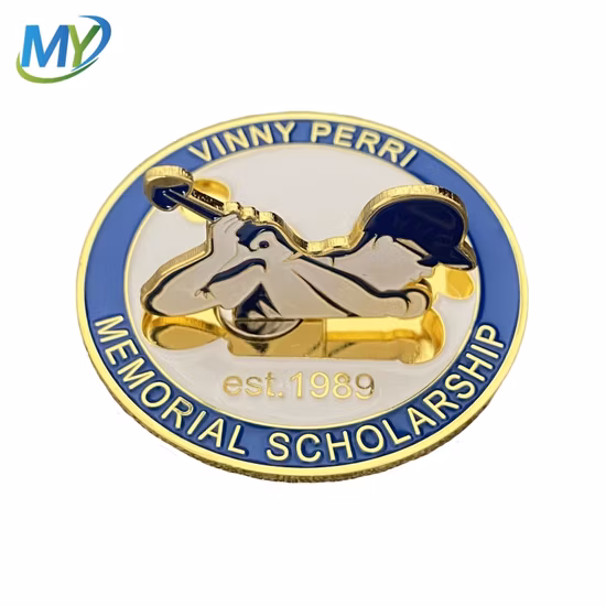 Custom New Design Die Casting Soft Enamel Golf Ball Marker