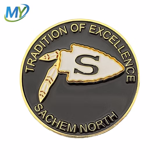 Custom New Design Die Casting Soft Enamel Golf Ball Marker