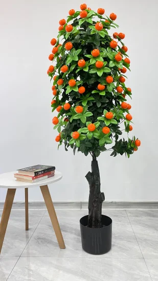 Planta decorativa de simulação artificial personalizável Cabeça de árvore antiga 93 frutas Ping an Jinju