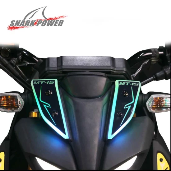 Acessórios para motocicletas Partes do corpo decorativas Faixa de LED flexível de ajuste universal Luz à prova d'água para YAMAHA Mt15