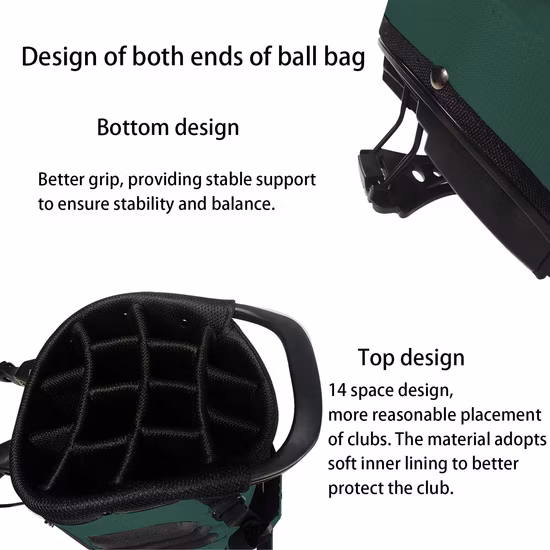 Golf 8 Divisor Stand Bag-Golf Bag profissional