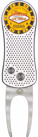 Nova moda Metal Artesanato Recorte Esmaltado Chapéu de Golfe Cap Clipe Ferramenta Divot Ímã Marcador de Bola para Acessórios