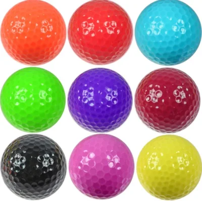 Bolas de golfe coloridas para prática de presente promocional personalizado